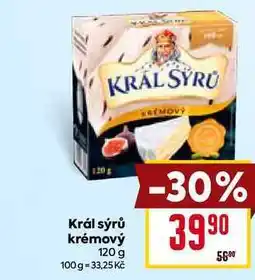 Billa Král sýrů krémový 120 g nabídka