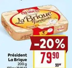 Billa PRESIDENT La Brique 200 g nabídka