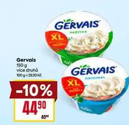 Billa Gervais 150 g více druhů nabídka