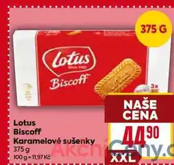 Billa Lotus Biscoff Karamelové sušenky 375 g nabídka