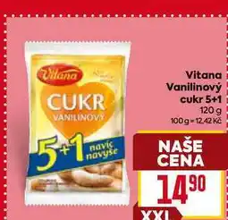 Billa Vilana CUKR VANILINOVÝ 5+1 120 g nabídka