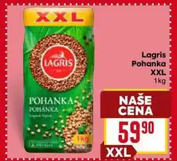 Billa LAGRIS Pohanka XXL 1kg nabídka
