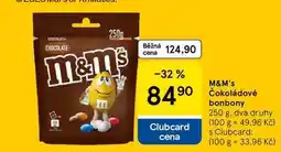 Tesco M&M's Čokoládové bonbony, 250 g, dva druhy nabídka