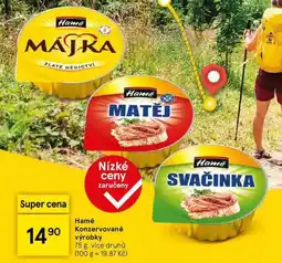 Tesco Hamé Konzervované výrobky, 75 g, více druhů nabídka