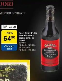 Tesco Pearl River Bridge Fermentovaná sójová omáčka tmavá, 500 ml nabídka