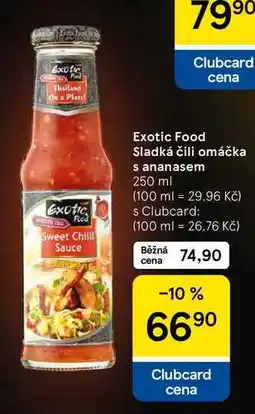 Tesco Exotic Food Sladká čili omáčka s ananasem, 250 ml nabídka