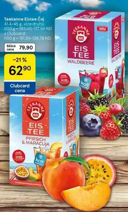 Tesco Teekanne Eistee Čaj, 41.4-45 g, více druhů nabídka