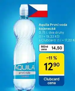 Tesco Aquila První voda kojenecká, 0,75 l nabídka