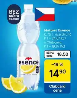Tesco Mattoni Esence, 0.75 l, více druhů nabídka