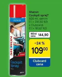 Tesco Sheron Cockpit sprej, 600 ml, denim nabídka