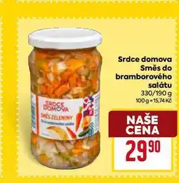 Billa Srdce domova Směs do bramborového salátu 330/190 g nabídka
