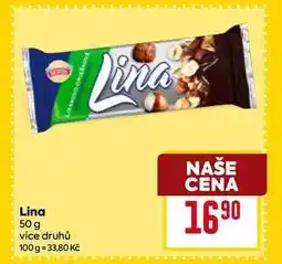 Billa Lina 50 g více druhů nabídka