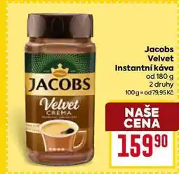 Billa Jacobs Velvet Instantni Κάνα od 180 g nabídka