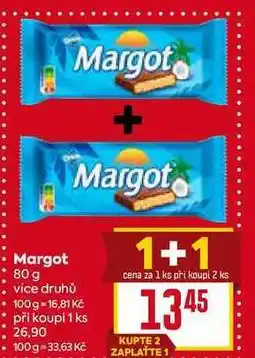 Billa Margot 80 g více druhů nabídka