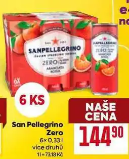 Billa SAN PELLEGRINO 6x0,33 l nabídka