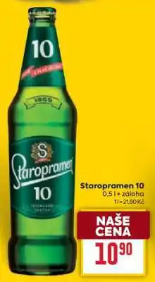 Billa Staropramen 10 nabídka