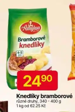 Hruška Knedlíky bramborové nabídka