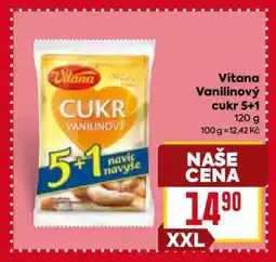 Billa Vitana Vanilinový cukr 5+1 nabídka