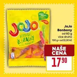 Billa JOJO bonbony nabídka