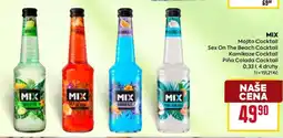 Billa MIX Cocktails nabídka