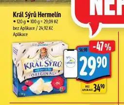 Albert Král sýrů hermelín nabídka