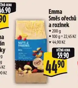 Albert Směs ořechů a rozinek nabídka