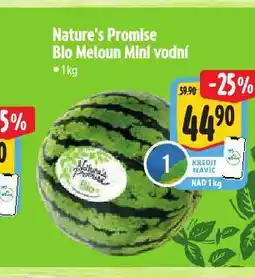 Albert Bio meloun mini vodní nabídka