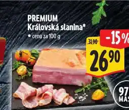 Albert Královská slanina nabídka