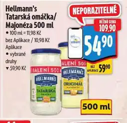 Albert Hellmann's majonéza nabídka