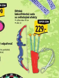 Albert Dětská lukostřelecká sada se světelnými efekty nabídka