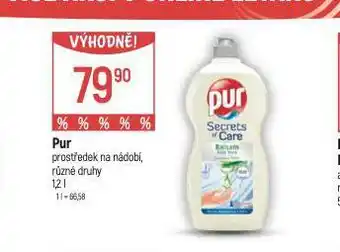 Globus Pur prostředek na nádobí nabídka