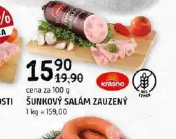 Terno Šunkový salám zauzený nabídka