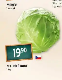 Terno Zelí bílé rané nabídka