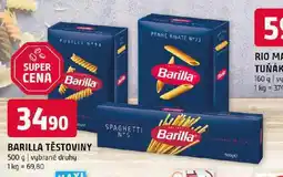 Terno Barila těstoviny nabídka
