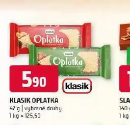 Terno Klasik oplatka nabídka