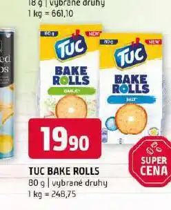Terno Tuc bake rolls nabídka