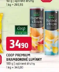 Terno Coop premium bramborové lupínky nabídka