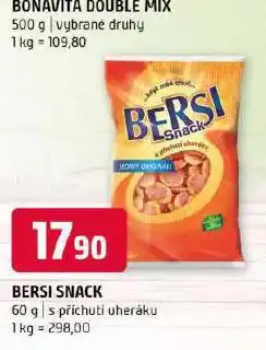 Terno Bersi snack nabídka