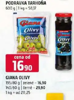 Terno Giana olivy zelené nabídka