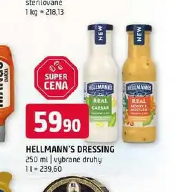Terno Hellmann´s dressing nabídka