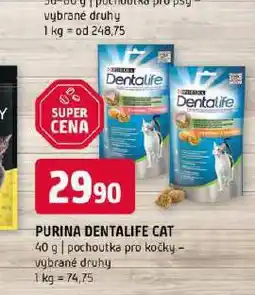 Terno Purina dentalife cat pochoutky pro kočky nabídka