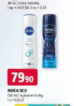 Terno Nivea deo nabídka