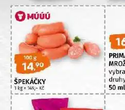 Terno Špekáčky nabídka