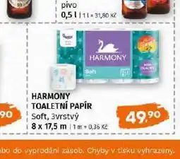 Terno Harmony toaletní papír nabídka
