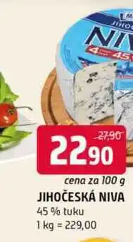 Terno Jihočeská Niva 45% 100g nabídka