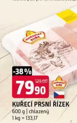 Terno Kuřecí prsní řízky chlazené 600g nabídka