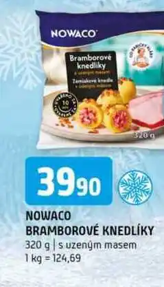 Terno Nowaco bramborové knedlíky 320 g s uzeným masem nabídka