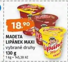 Terno Madeta Lipánek 130 g nabídka