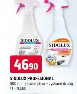 Terno Sidolux profesional 500 ml aktivní pěna vybrané druhy nabídka