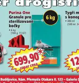 Norma Purina one granule pro kočky nabídka